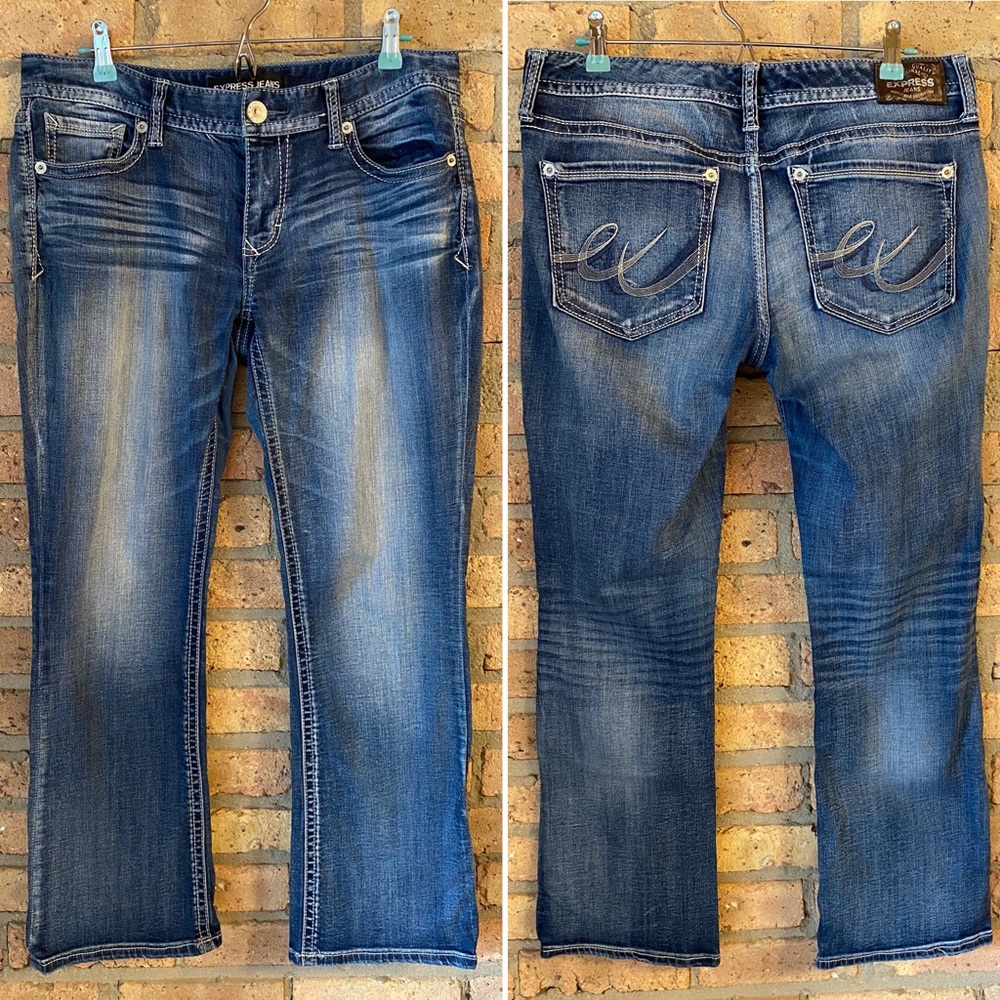 Express | Low Rise Jeans | 14 Short